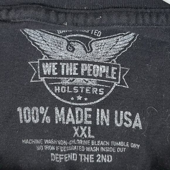 We the People Operator Long Sleeve Tshirt Mens 2XL Black Made in USA LEO Police - Picture 3 of 12